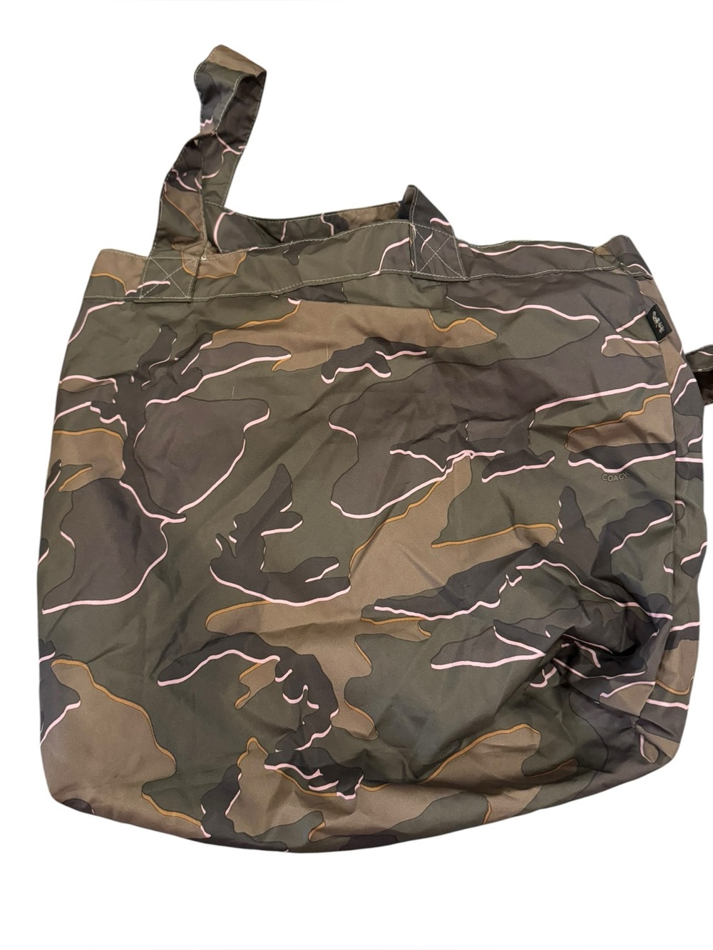 Coach Packable Tote with Wild Camo Print - NWOT - No Signs of Wear - Picture 5 of 8